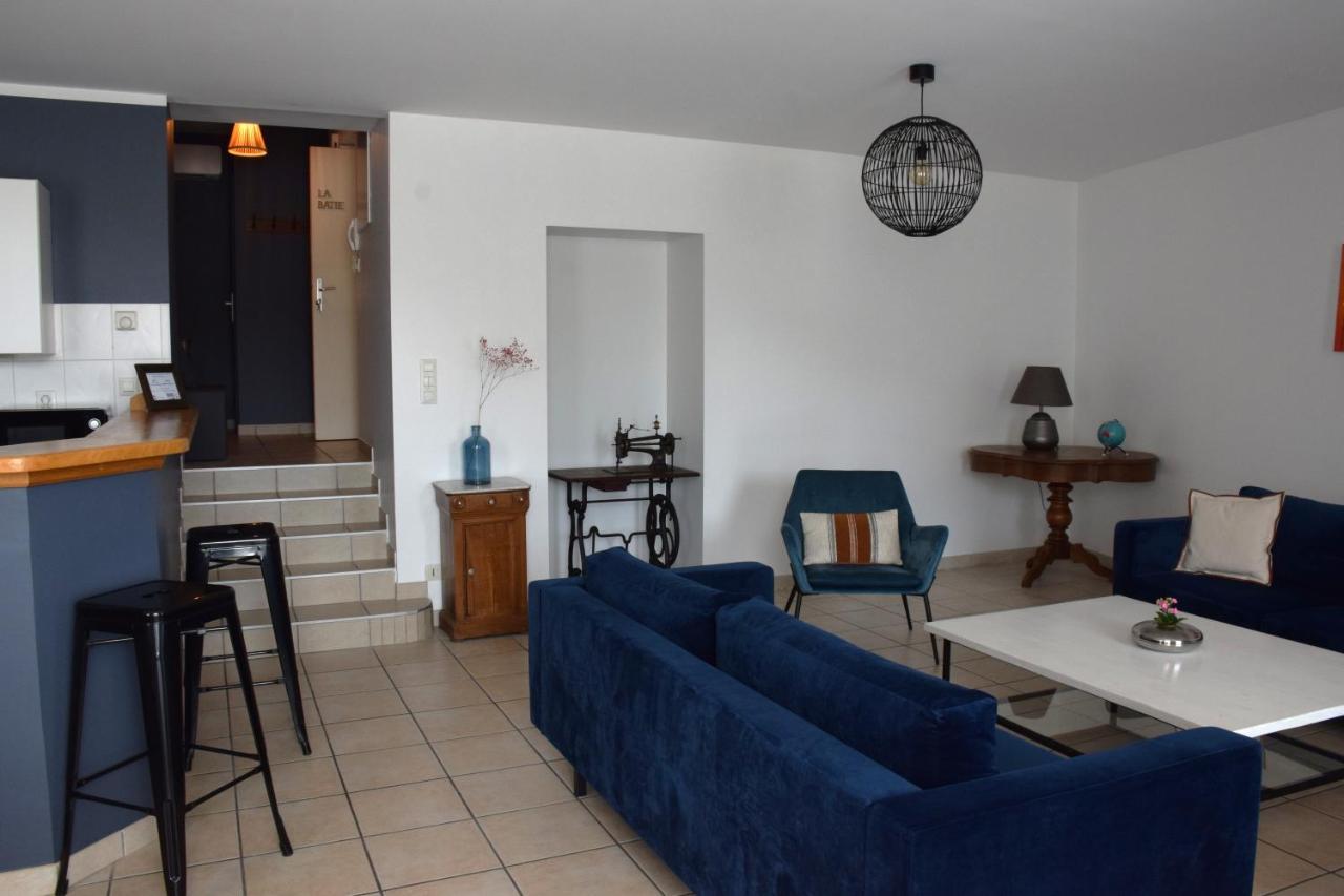 Appartement La Batie - Terrasse Avec Vue Imprenable Sur Le Rhone, 3 Chambres, 3 Salles De Bain *